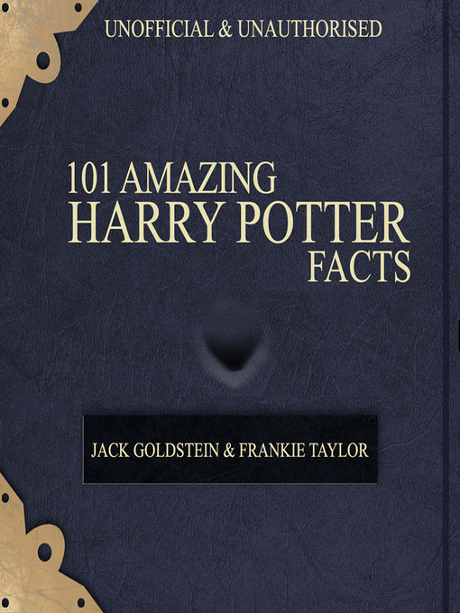 Couverture de 101 Amazing Harry Potter Facts